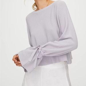 Wilfred Emmy Sweater Concrete Grey